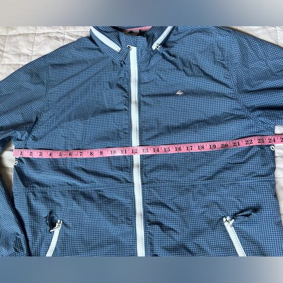 LRG Men's Blue Graph Check WindbreakerJacket Fisherman Gorpcore Outdoor -XL - Picture 10 of 13